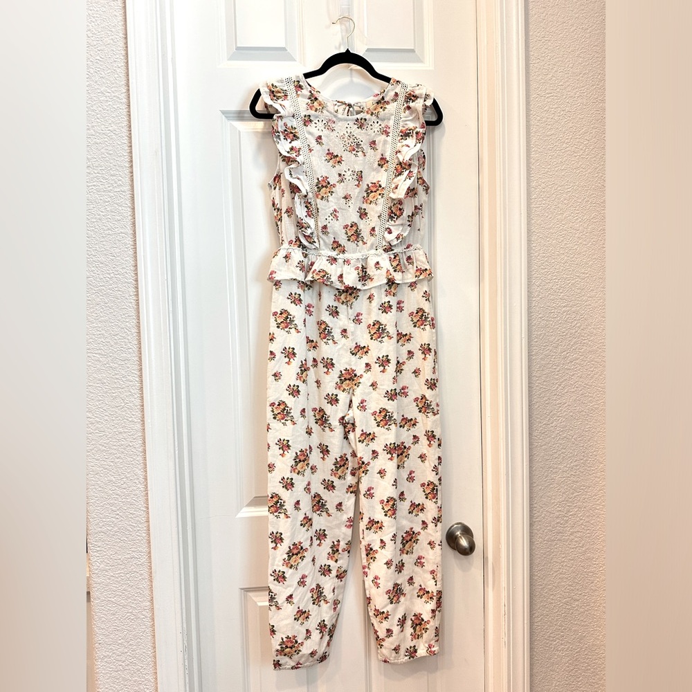 Lenon Floral sleeveless Jumpsuit